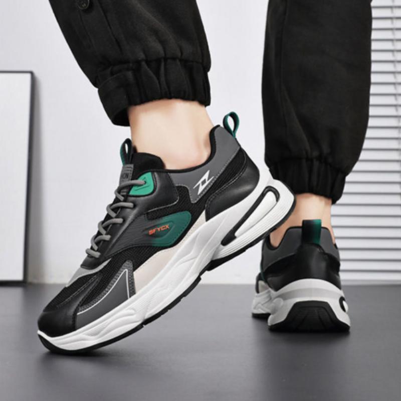 Herren Sommer Atmungsaktiv Vielseitig Deodorant Abriebfest Mesh Sportlich Lässig Dicksohlige Teenager Schuhe