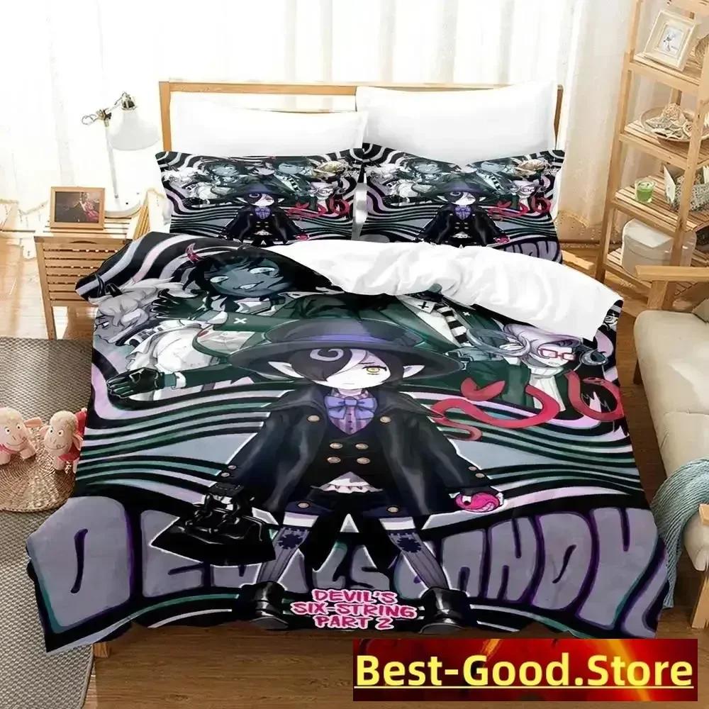 3D Anime New Devil'S Candy Printed Bed Set Duvet Cover Pillowcase Bedding Set Bed Linen Sheet Quilt Cover Full Queen King Size
