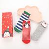 3Pairs/lot Christmas Baby Boy Socks Winter Fashion Socks Santa Claus Elk Cotton Snowman Infant Girl Socks Autumn Kids Sock