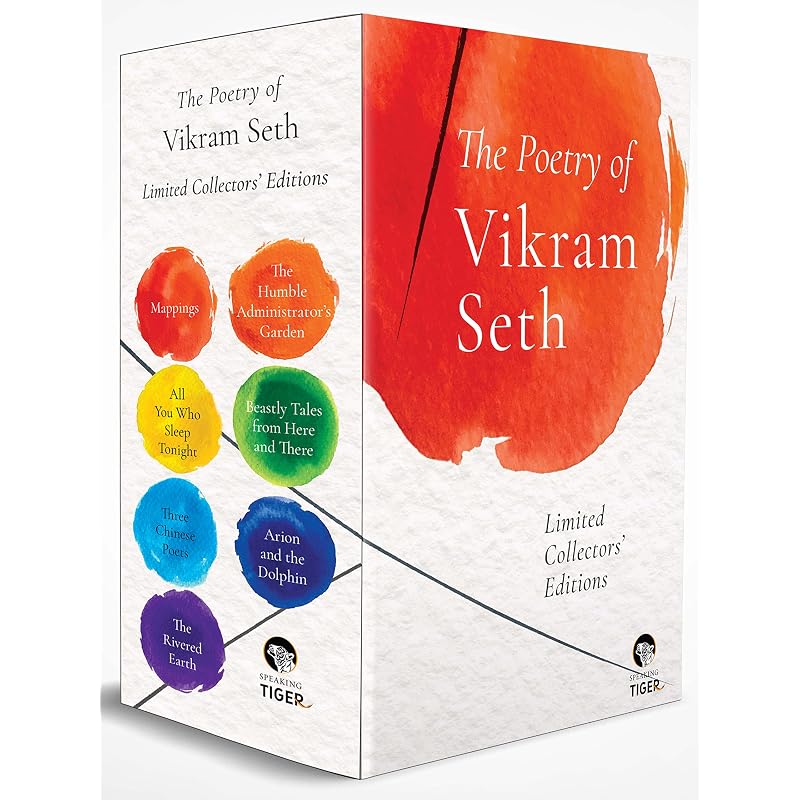 THE POETRY OF VIKRAM SETH BOXSET 7 BOOKS