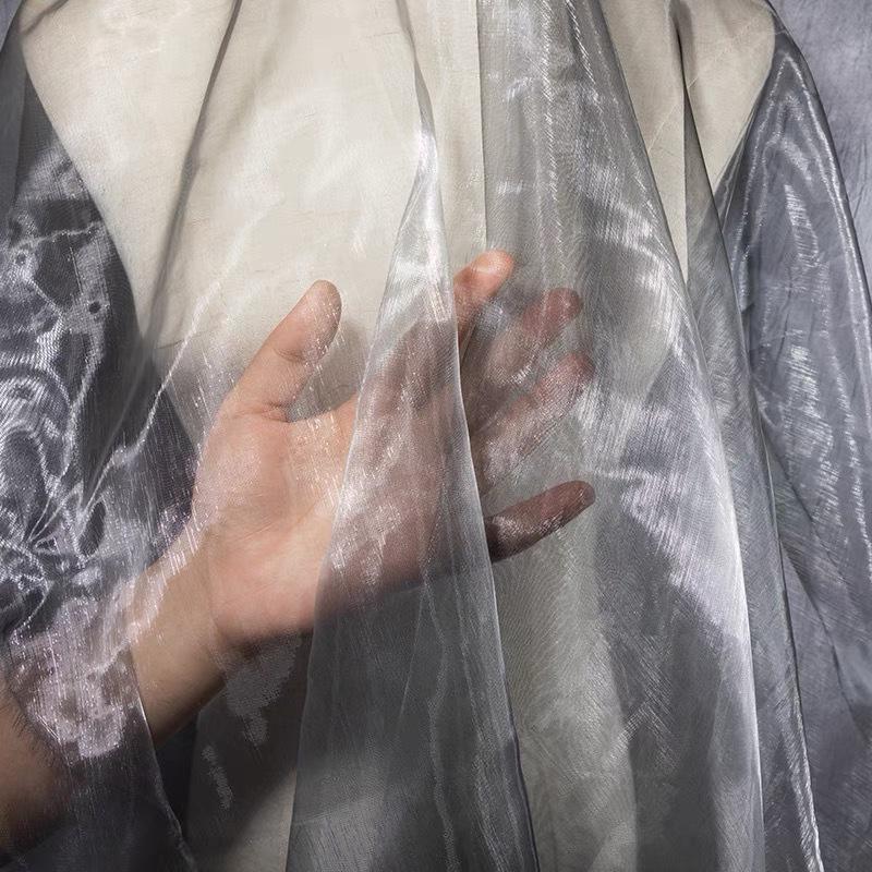 Gradient Organza Mesh Veil Skirt Fabric for Creative Decorations