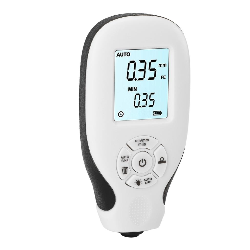 Digital Coating Paint Thickness Gauge High Accuracy Coating Thickness Tester with Backlit Digital Display for Used Car