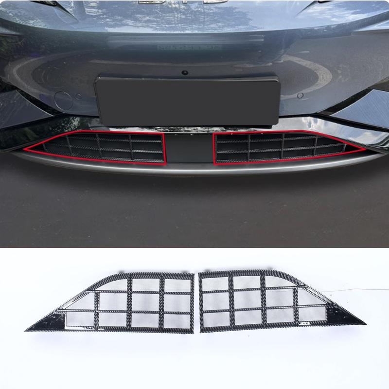 For BYD Sealion 7 Sea lion 07 EV 2024 2025 Car Front Grille Middle Net Pure Electric Or Extended Range Version ect-proof Net