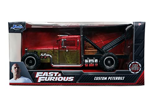 JADA TOYS 1/24 Scale F&F HOBBS&SHAW CUSTOM PETERBILT Miniature Car