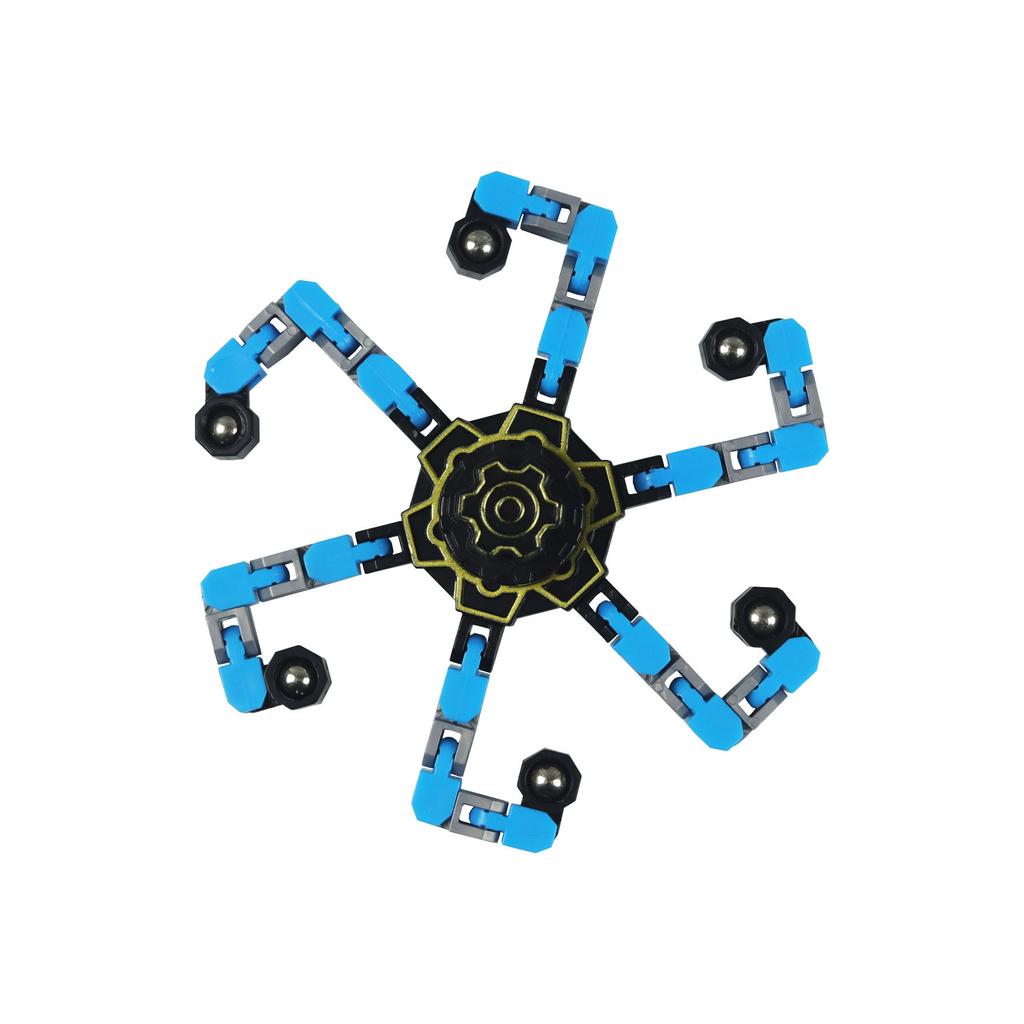 Fidget Spinner Toys Transformable Chain Robot Finger Toy for Kids and Adults Stress Relief Sensory Fidget Toys Fingertip Gyros