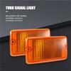 2Pcs Turn Signal Light For 2001-2006 Jeep Wrangler (TJ) Plastic Lens LH & RH 55156488AB 55156489AB-A99D