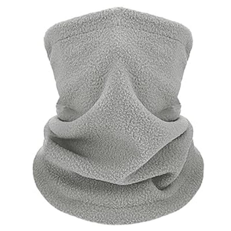 Winter Men's and Women's Outdoor Sports Fleece Bib Riding Mask Windproof Bib Fleece Hat