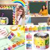 Pencil Pattern Border Trim Wall Sticker 32.8ft Long Bulletin Board Border Sticker for Chalkboard Notice Board Decoration