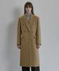 Outshell Hairy Wool Double Coat Camel