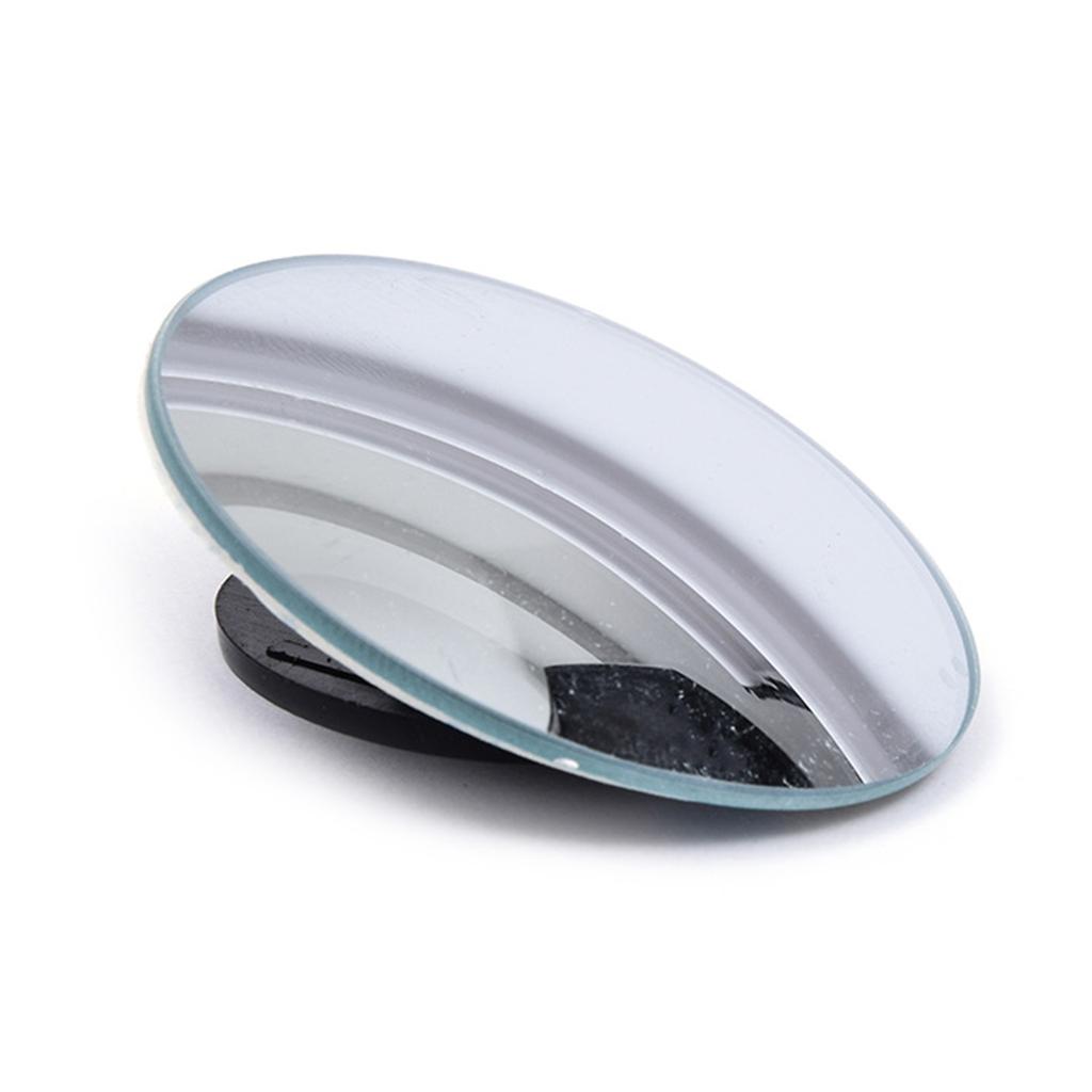 Driver Passenger Side Stick-On Adjustable Blind Spot Mirrors Pack of 2 Convex Mirror Frameless Side Rear View Mirror