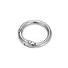 DIY Bag Accessories Metal Spring Ring Snap Hook 5pcs Durable Circular Connector for Keychains Handbags and Craft Projects 26mm