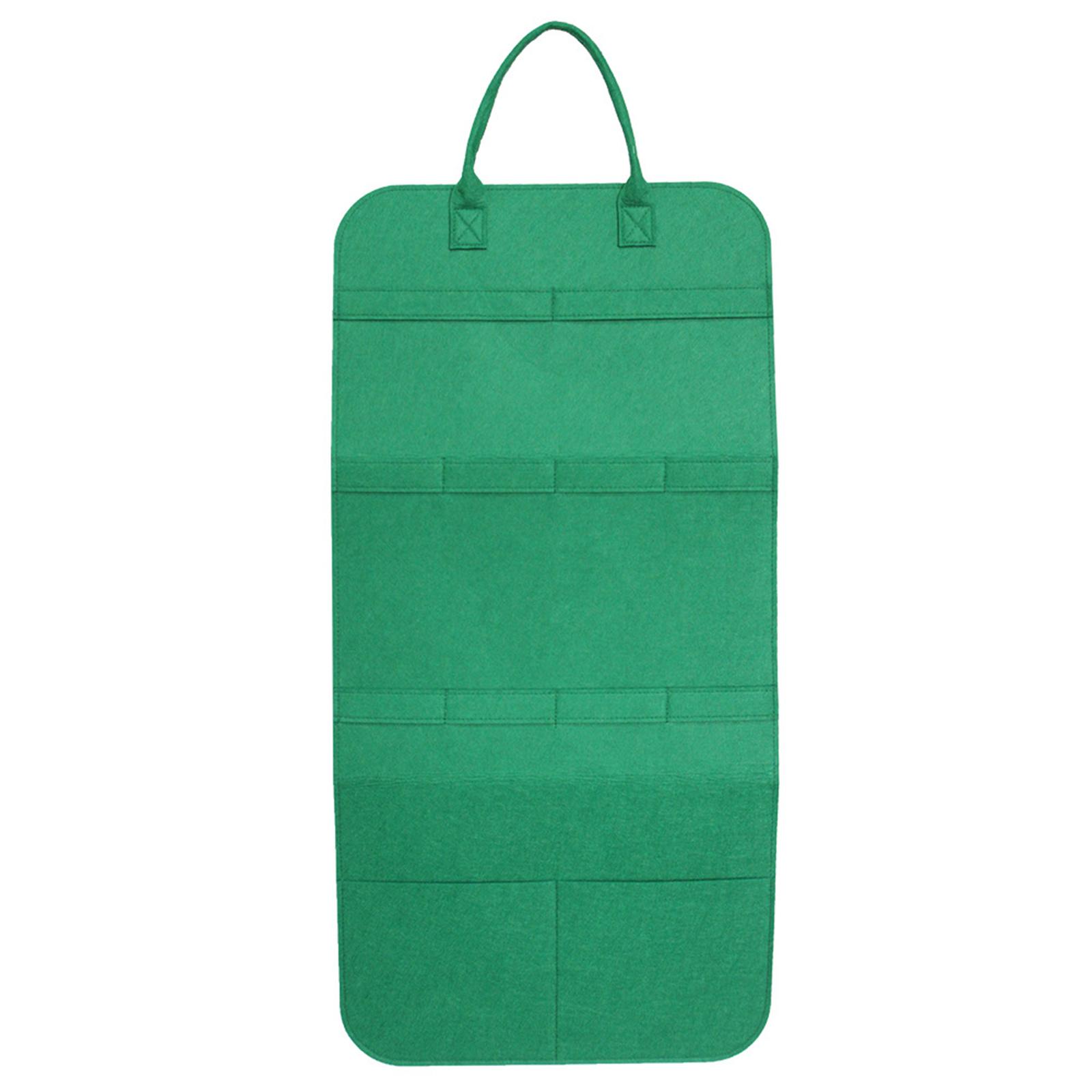 

Cats Toy Storage Bag for Comb Brush Wand Toy Playthings Storage Display for Felines Cats Plaything Foldable Storage Bag зелёный