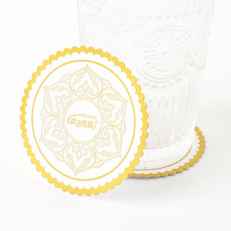 Mudisi Disposable Promotional Paper Coasters for Hotels