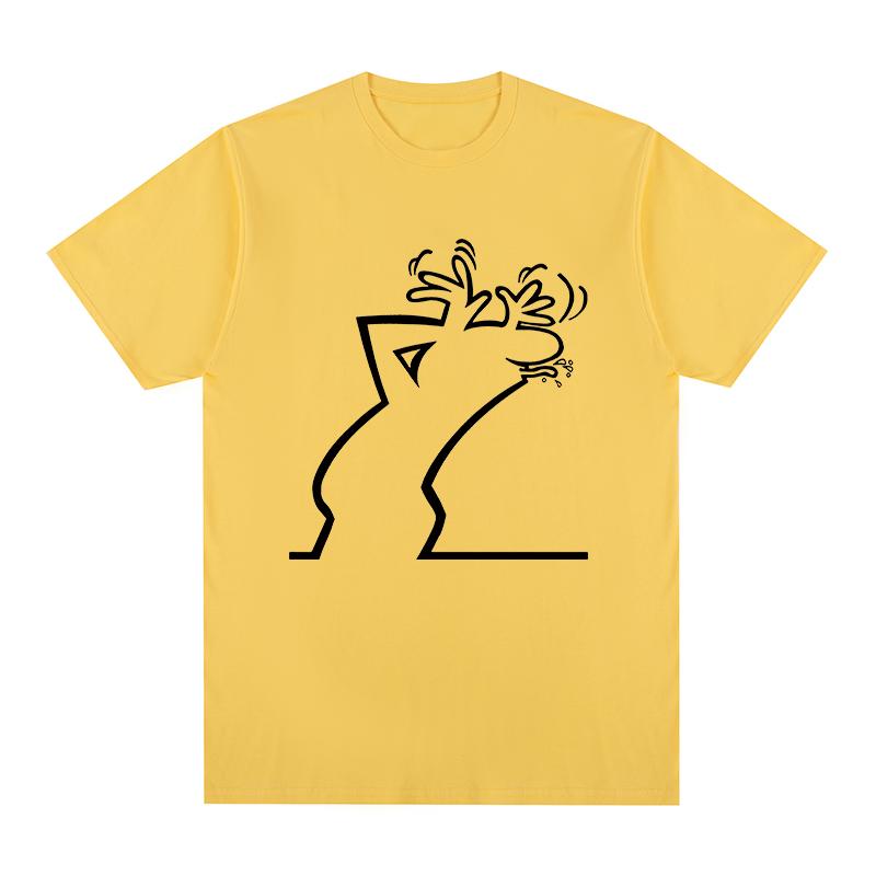 La Linea Vintage Tshirt Fashion Casual Graphic Couple Streetwear Design Cotton Men T Shirt New TEE TSHIRT Womens Tops