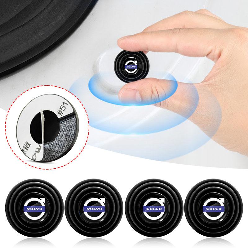 

Car Door Soundproof Rubber Pads Shock Absorber Buffers For Volvo 240 C70 S40 S50 S60 S70 S80 S90 V40 V50 V60 V90 XC40 XC60 XC90 Vnl Truck 2Pcs