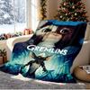 Gizmo (Gremlins) Pattern Blanket for Home Decoration, Bed, Sofa, Car Travel, Camping, Suitable for All Seasons, Birthday Christmas Gift