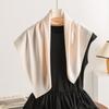 Elegant Elastic Satin Square Scarf Fashion Versatile Women Neck Scarf
