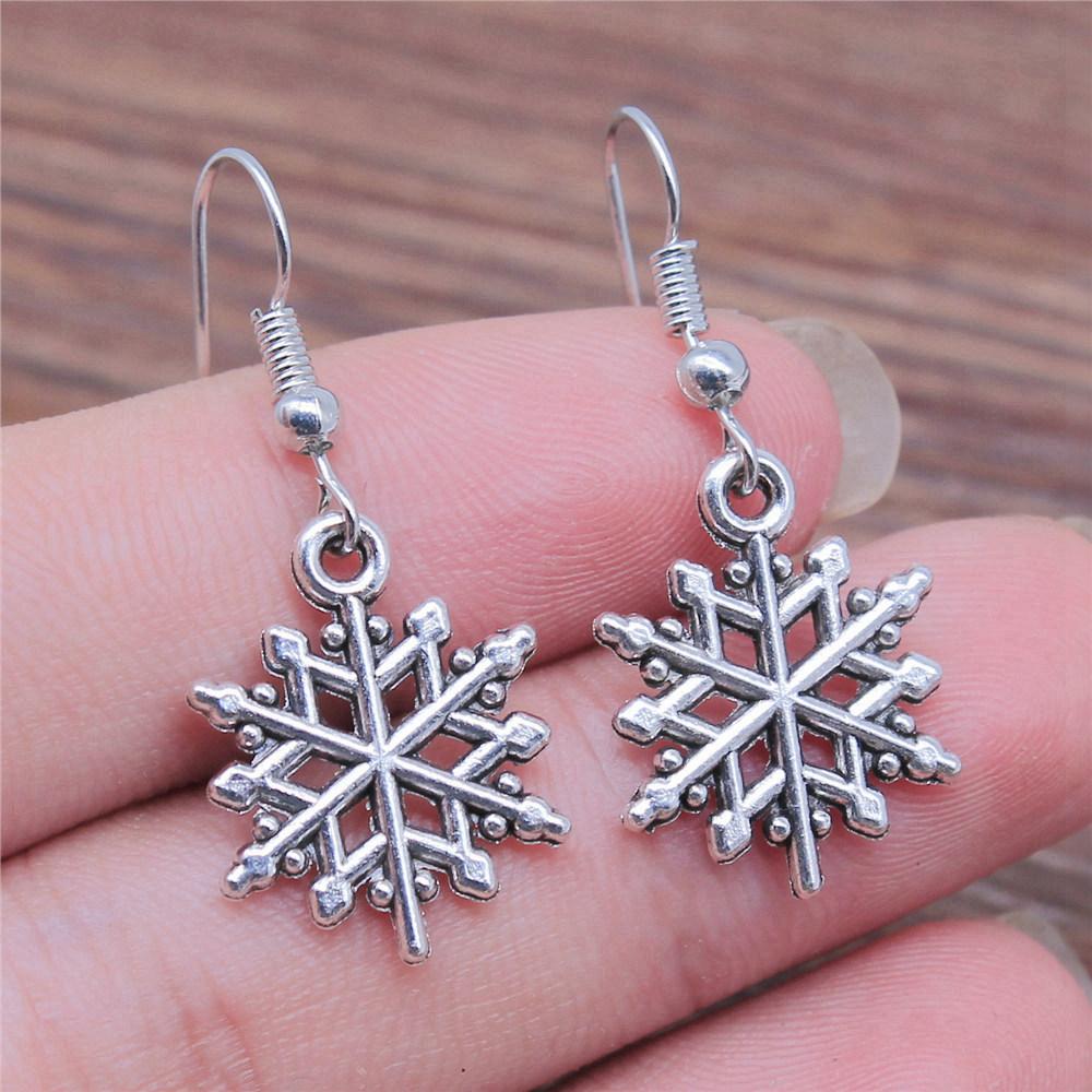 Ohrhänger Sonne Mond Vintage Schmuckzubehör Ohrringgröße 18x19mm QE030