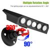 Easy To Install Motion Sensor Street Lamp 3Modes Solar Wall Lamp  Garden Courtyard Exterior