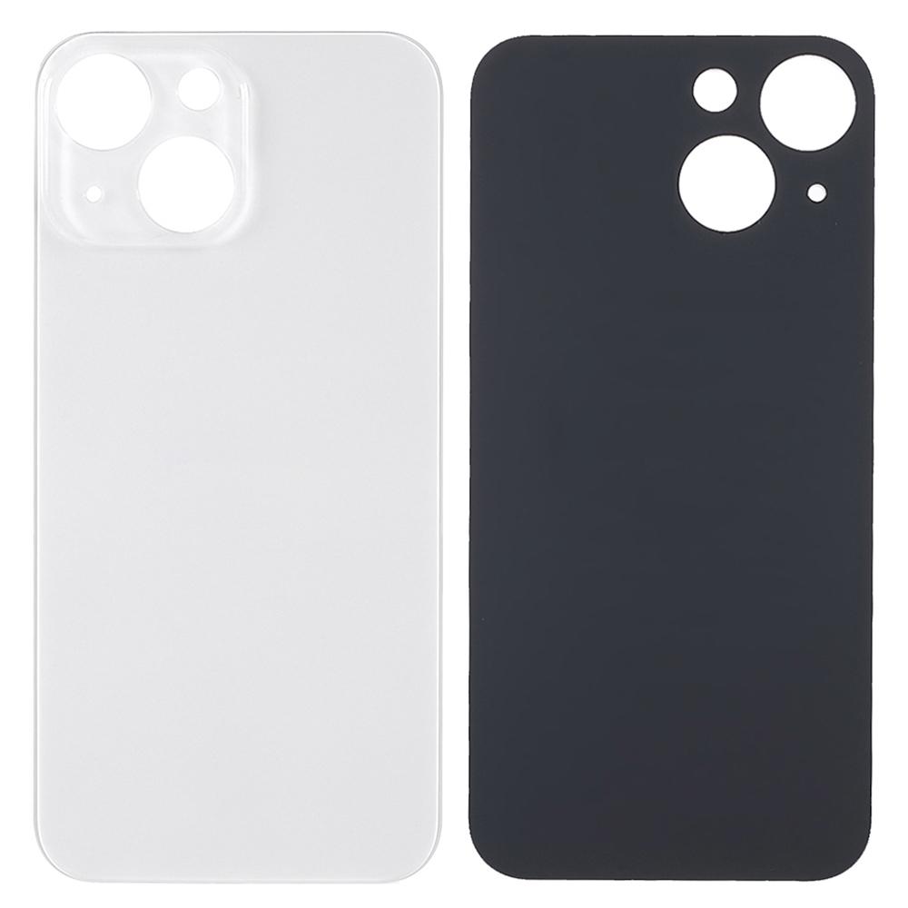 

For iPhone 13 mini 5.4 inch (without Logo) Battery Housing Cover Repair Part (Big Hole) White