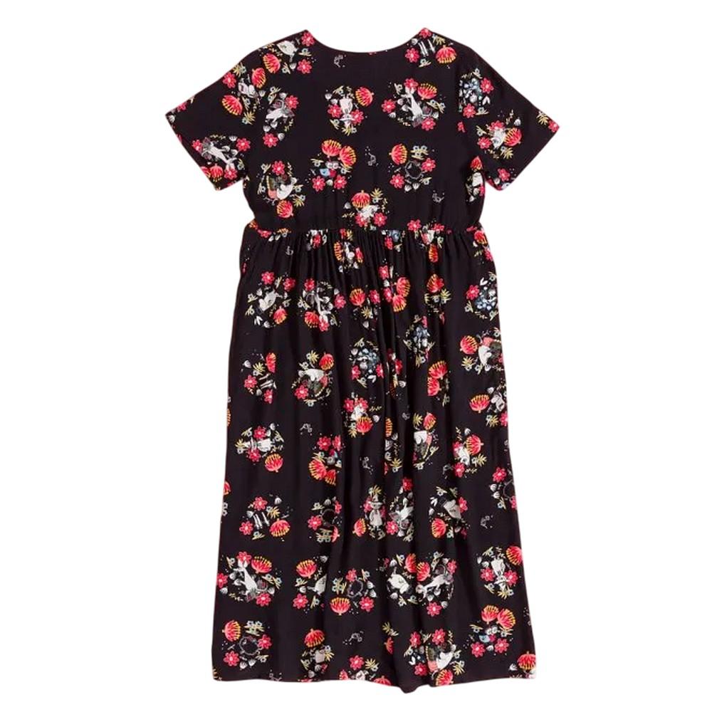 MOOMIN Womens/Ladies Floral All-Over Print Midi Dress