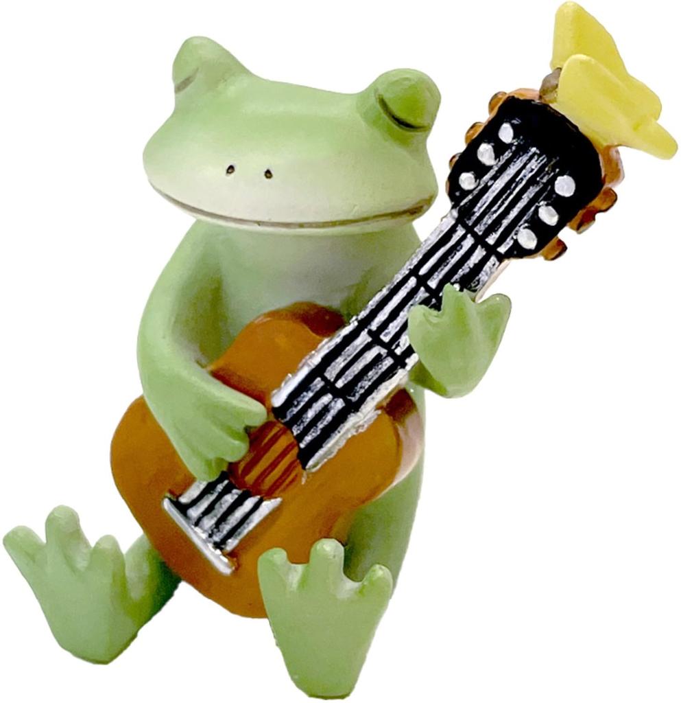 DAIKAI Copo Acoustic Guitar and x x 47085 Frog, Approx. 3.1 2.3 3.5 cm,