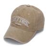 Fashion Hat Hot-selling English three-dimensional letter embroidery baseball cap Washed peaked cap NEW YORK curved brim sun hat