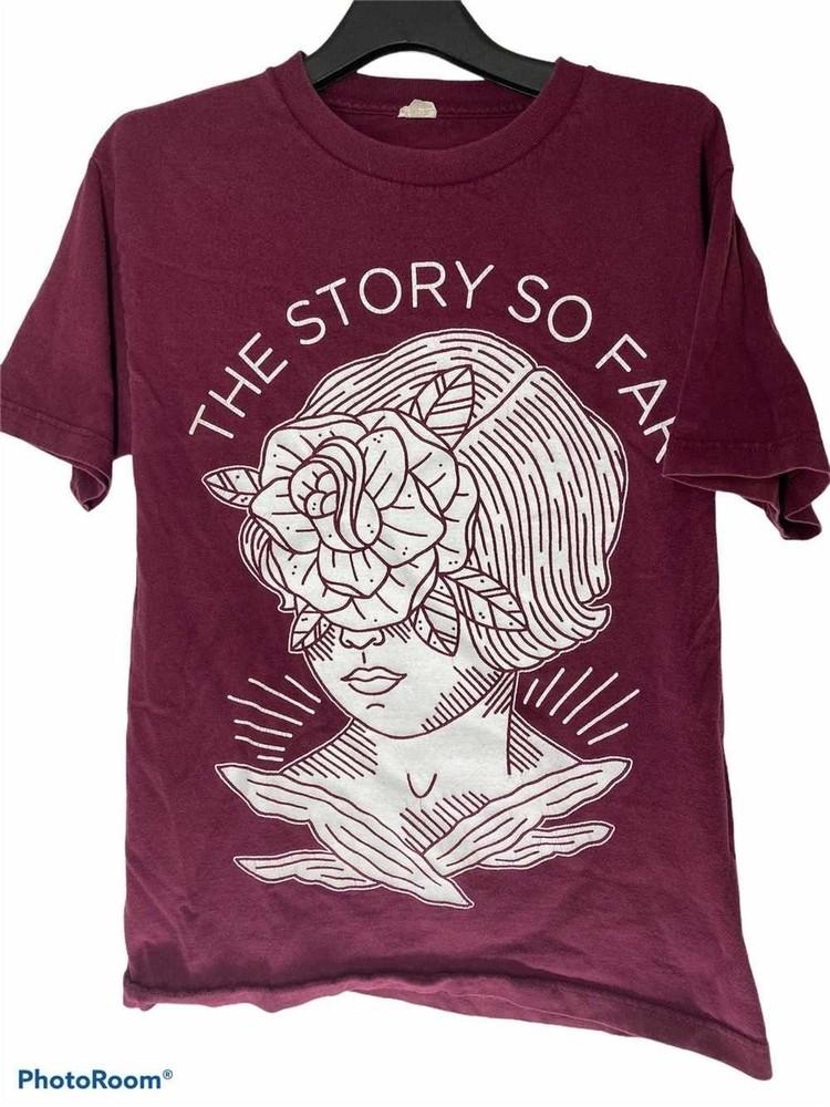 Редкая футболка The Story So Far Band бордового цвета, унисекс S-5XL, репринт DO772, футболка унисекс M