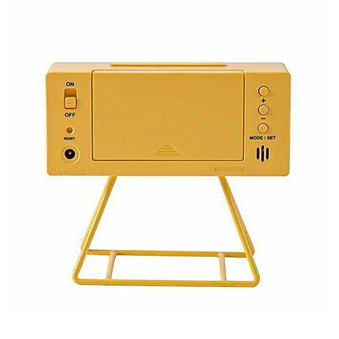 Réveil numérique - SEIKO - QHL062G - Doré - Quartz japonais - Alarme intégrée