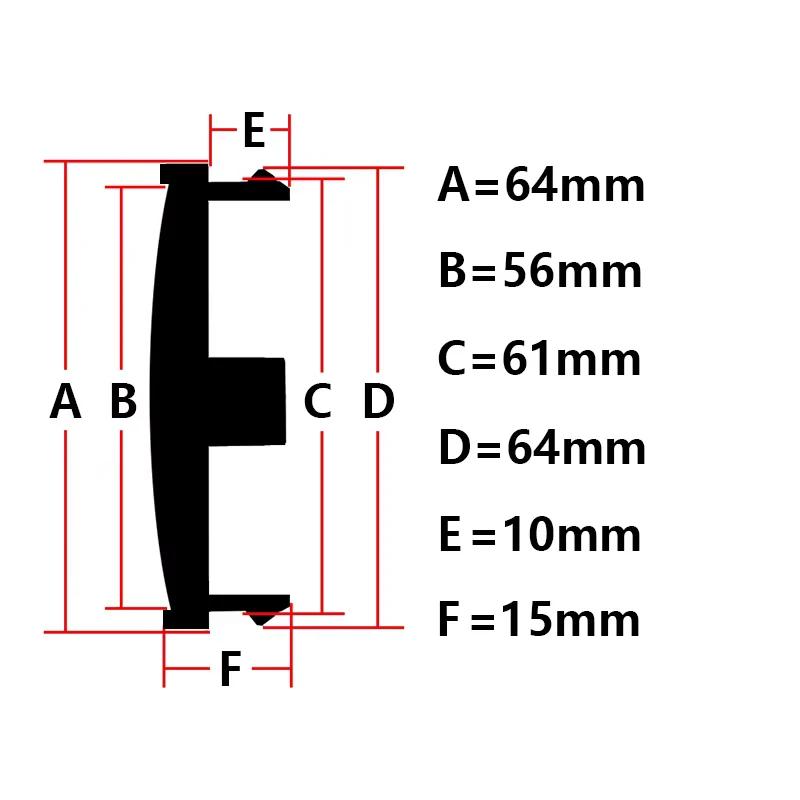 4pcs 20pcs  64mm No  Car Wheel Center Cap For Volvo XC60 XC90 V70 S60 S80 S90 V40 XC70 V50 Auto Rim Hub Cover Accessories