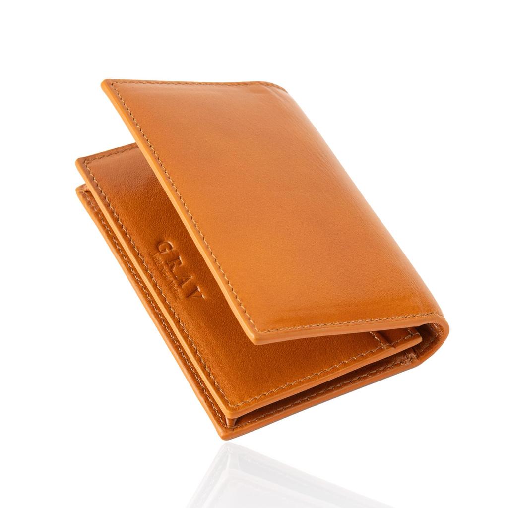 Business Card Holder Card Case Genuine Leather Capacity 50 Dividers To Organize Business Cow Leather Made with High Thin Magnetic Business Card Case