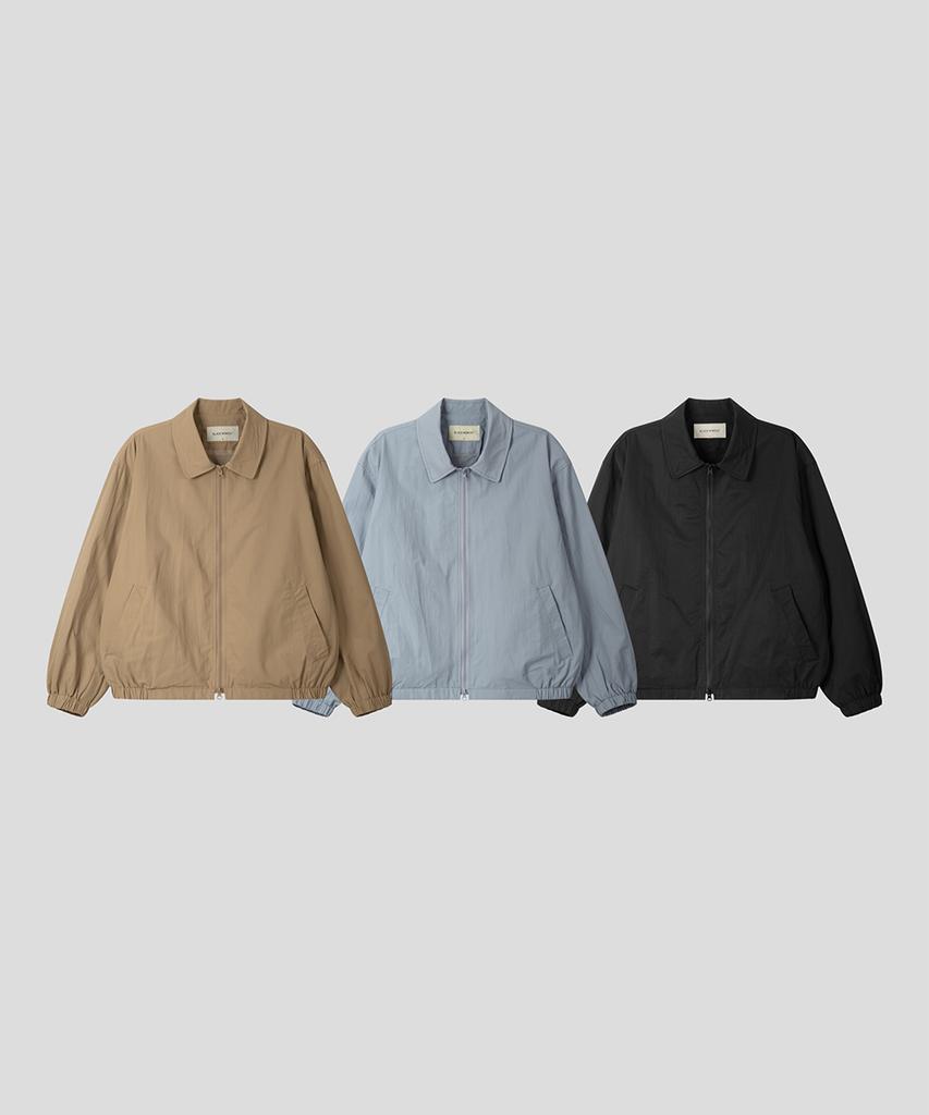Black Moment Signature Nylon Oversized Blouson 2Way [Black]