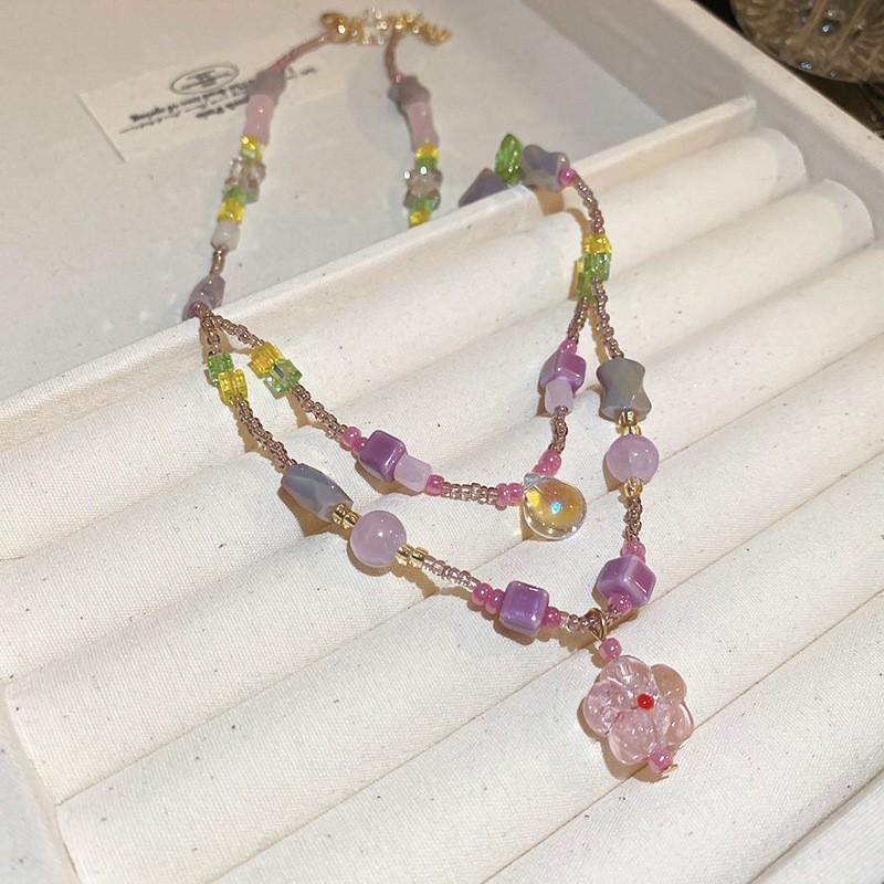 Bohemian Shell Beaded Necklace Lightweight Luxury Ethnic Choker Vacation Beach Jewelry for Women