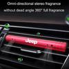 1pc New Car Interior Air Freshener Auto Perfume Clip for Jeep Trailhawk Liberty Patriot Commander Cherokee Weangler Rubicon ALX1