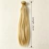 Milk Soft Silk Straight Doll Wig Doll Synthetic Hair Wig  For 1/3 1/4 1/6 BJD Doll