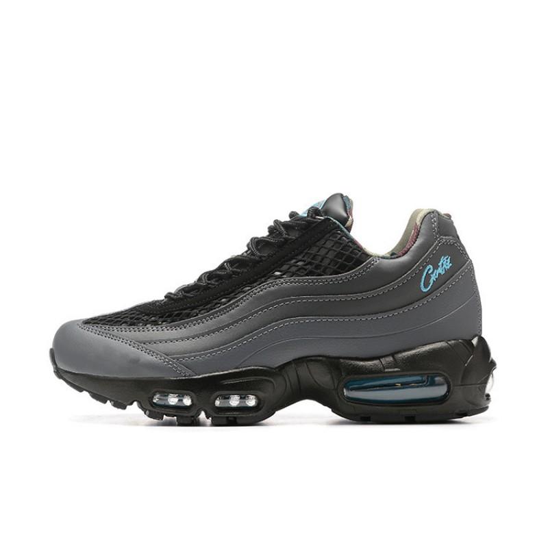 Men Women Lightweight Cushioned Running Shoes Low Top Breathable Synthetic Upper Rubber Sole Outdoor Sports