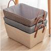 With Handle Clothes Organizer Box Straw Storage Basket High Quality Snack Container  Bathroom