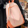 Schoolbag Korean version ins casual backpack large capacity college style, fashion backpack personalized female junior high school college student