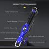 Aluminum Alloy Fish Gripper with Scale Mouth Lip Grabber with Weight Scale Fish Control Clamp Pliers Catcher Tong Fishing Accessories