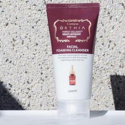 Orthia Perfect Collagen Facial Foaming Cleanser - 120ml, Kbeauty, Korean Cosmetics, Sample