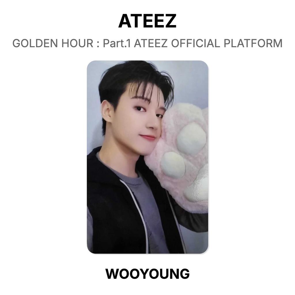 ATEEZ GOLDEN HOUR : Part.1 ATEEZ OFFICIAL PLATFORM Official Photocard