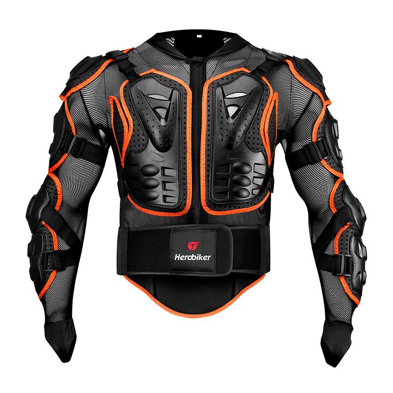 Equipo de Protección para Motocicleta: Traje de Armadura Todoterreno Anticaídas/Anticolisión para Carreras y Seguridad