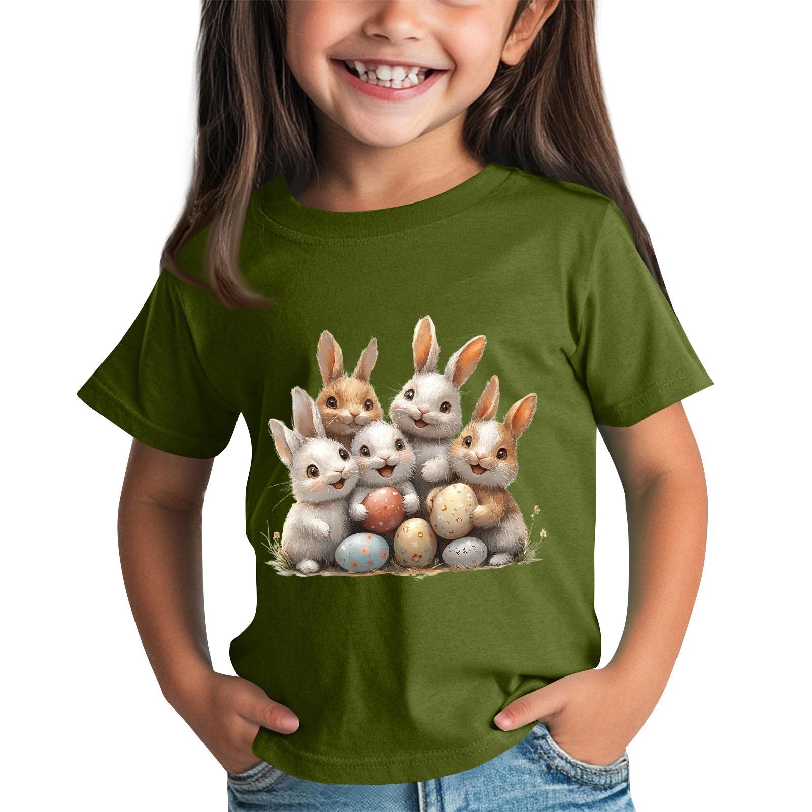 

Детская футболка с коротким рукавом и принтом животных, повседневный топ 100 армия зеленый