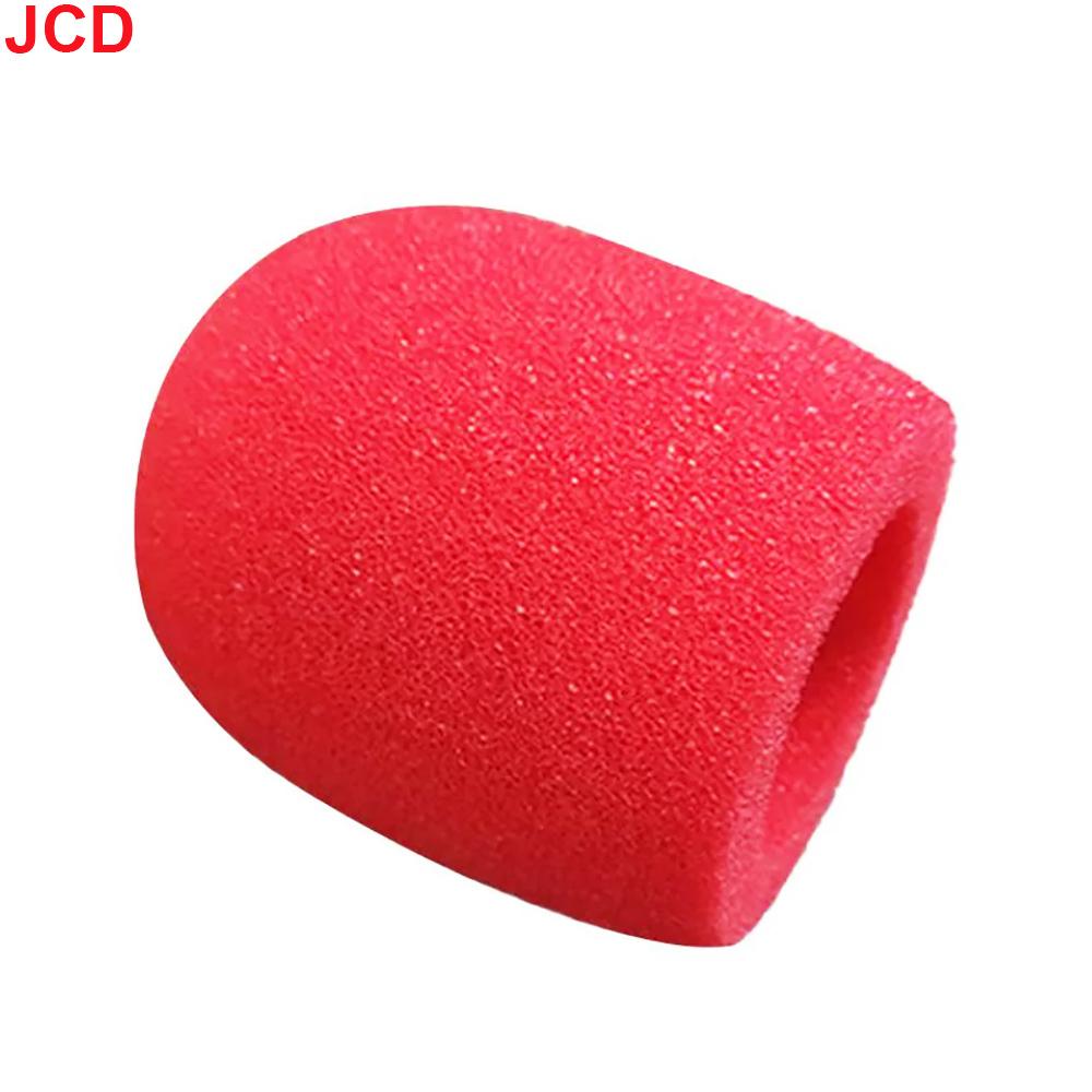 JCD 10pcs Mix Colors Sponge Microphone Set Replacement Foam DJ Stage Windshield Wind Shield Cover Thick Washable