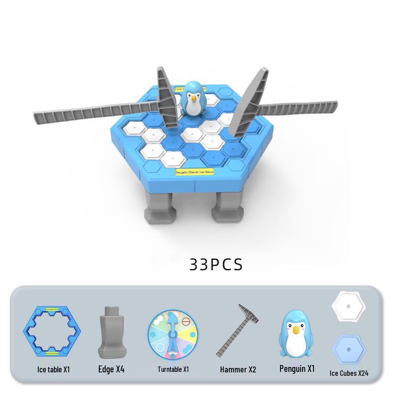 

Игра для знакомства «Пингвин»: Развивающая игрушка для детей и родителей