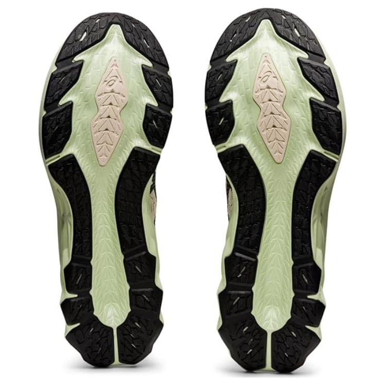 ASICS Novablast 2 Birch Black Men Sneakers White Metropolis Clear-Blue 1011B192-200