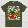 Legalize Marinara Cotton Summer Casual Cool Loose T-Shirt