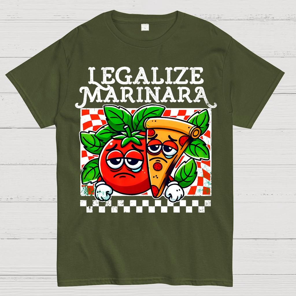 Legalize Marinara Cotton Summer Casual Cool Loose T-Shirt