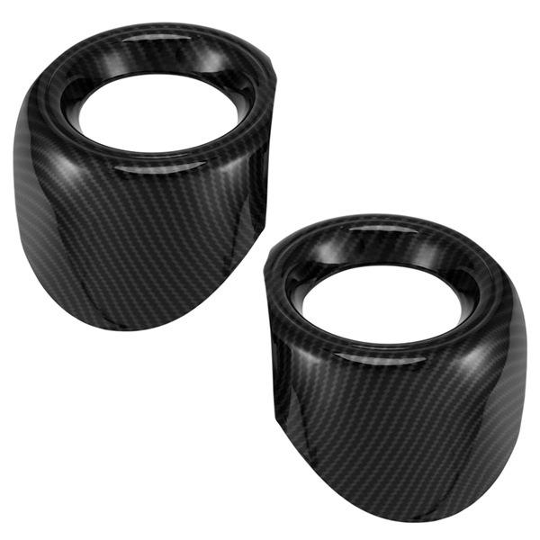 Front Fog Light Trim Rings for 2015-2017 Ford Mustang (1 Pair) Other