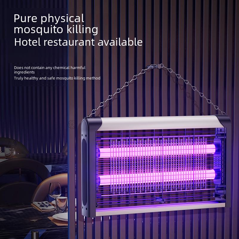 "2023 Wall-Mounted UV Electric Mosquito Killer Lamp - Efficient Vertical Trap for Mosquitoes"
